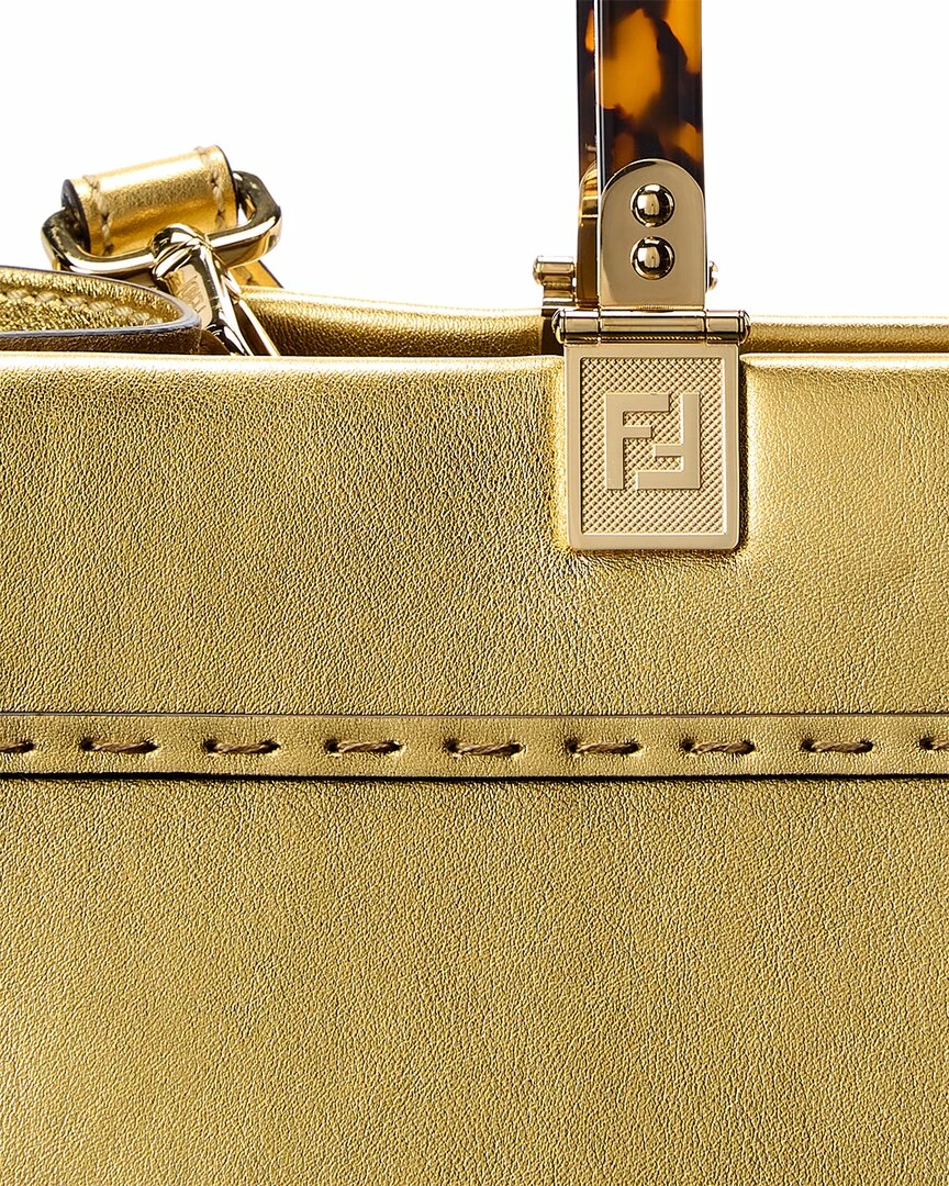 FENDI Sunshine Medium Leather Tote Women Totes 5 FENDI Sunshine Medium Leather Tote Women Totes - Image 3