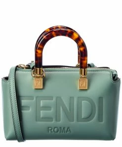 FENDI By The Way Mini Leather Shoulder Bag Women Shoulder Bags