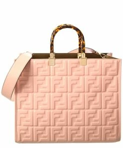 FENDI Sunshine Medium Leather Tote Women Totes