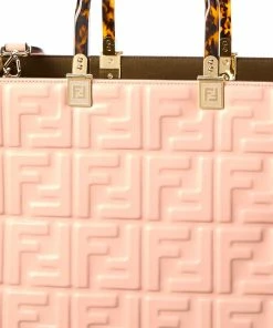 FENDI Sunshine Medium Leather Tote Women Totes -Fendi Sales Store 1161528492 RLLZ 3