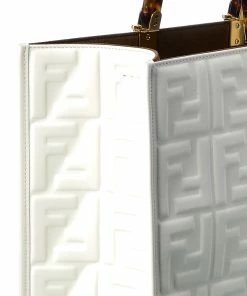 FENDI Sunshine Medium Leather Tote Women Totes -Fendi Sales Store 1161539209 RLLZ 3