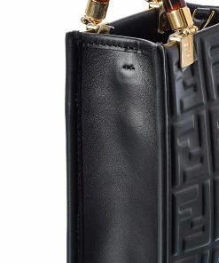 FENDI Sunshine Mini Leather Tote Women Totes -Fendi Sales Store 1161539215 RLLZ 3