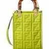 FENDI Sunshine Mini Leather Tote Women Totes