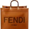 FENDI Sunshine Leather Tote Women Totes -Fendi Sales Store 1161576185 RLLZ 1