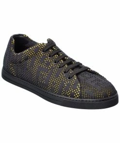 FENDI FF Knit Sneaker Men Fashion Sneakers