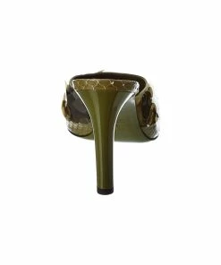 FENDI Sequined Leather Sandal Women Heeled Sandals -Fendi Sales Store 1313068029 RLLZ 3