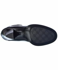 FENDI FF Karligraphy Leather Boot Women Boots -Fendi Sales Store 1313123888 RLLZ 4