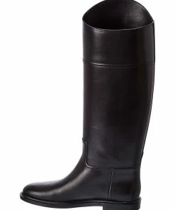 FENDI Karligraphy Leather Boot Women Boots -Fendi Sales Store 1313131976 RLLZ 2