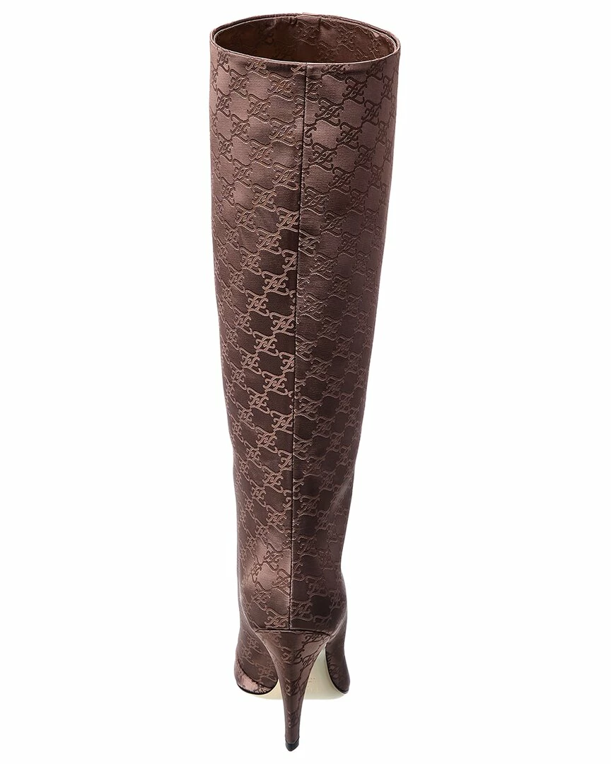 FENDI FF Karligraphy Knee-High Boot Women Boots 5 FENDI FF Karligraphy Knee-High Boot Women Boots - Image 3