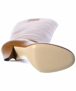 FENDI Karligraphy Leather Knee-High Boot Women Boots -Fendi Sales Store 1313173542 RLLZ 4