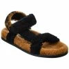 FENDI First Shearling Sandal Women Flat Sandals