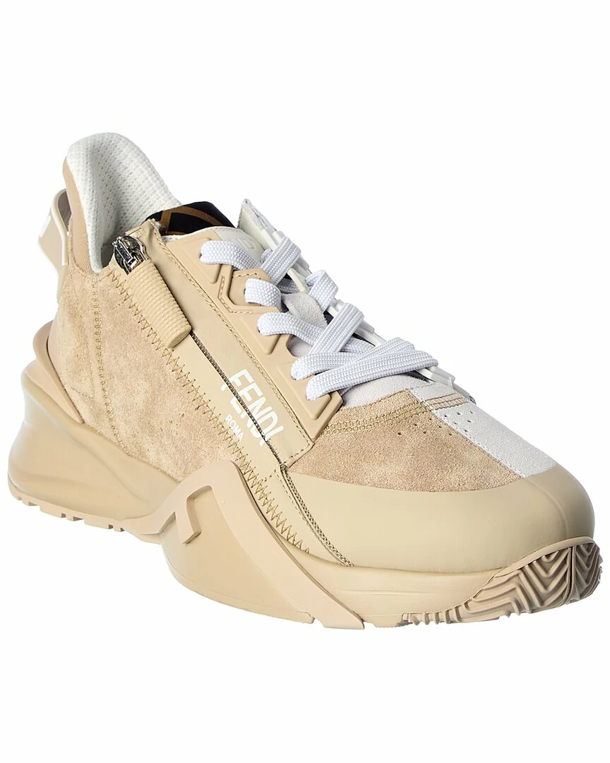 FENDI Flow Suede Sneaker Women Fashion Sneakers 3 FENDI Flow Suede Sneaker Women Fashion Sneakers