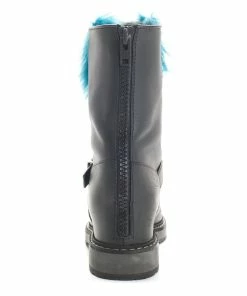 FENDI Leather & Mink Caroline Boot, Size 37 (Authentic Pre-Owned) Women Boots -Fendi Sales Store 1313202998 RLLZ 3