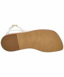 FENDI O'Lock Leather Sandal Women Flat Sandals -Fendi Sales Store 1313341057 RLLZ 4