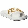 FENDI Fendigraphy Leather Sandal Women Flat Sandals -Fendi Sales Store 1313343625 RLLZ 1