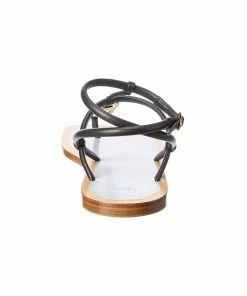 FENDI O'Lock Leather Sandal Women Flat Sandals -Fendi Sales Store 1313343626 RLLZ 3