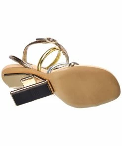 FENDI First Leather Sandal Women Heeled Sandals -Fendi Sales Store 1313353991 RLLZ 4