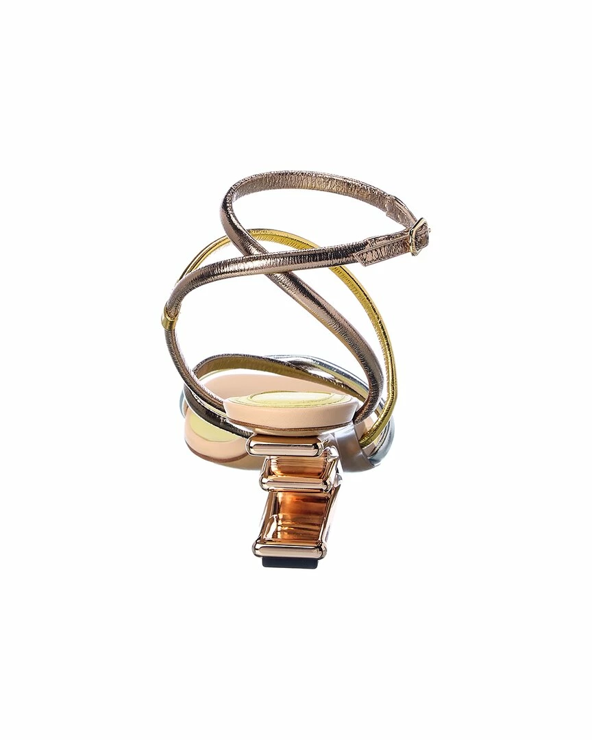 FENDI First Leather Sandal Women Heeled Sandals 5 FENDI First Leather Sandal Women Heeled Sandals - Image 3