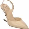 FENDI First Leather Slingback Pump Women Pumps -Fendi Sales Store 1313439041 RLLZ 1
