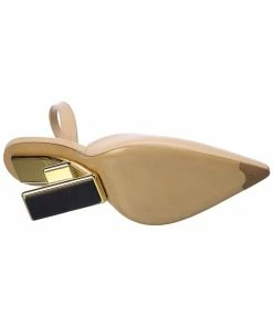 FENDI First Leather Slingback Pump Women Pumps -Fendi Sales Store 1313439041 RLLZ 4