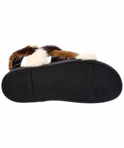 FENDI Strappy Sandal Women Flat Sandals -Fendi Sales Store 1313451630 RLLZ 4