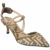 FENDI Colibri Lite Chenille & Jacquard Slingback Pump Women Pumps