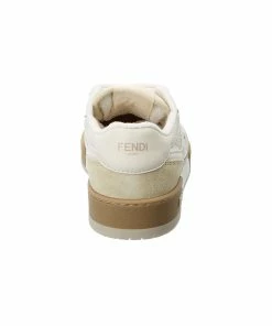 FENDI Match Suede & Leather Sneaker Women Fashion Sneakers -Fendi Sales Store 1313500949 RLLZ 3