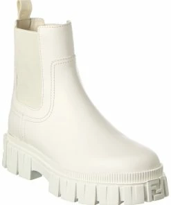 FENDI Force Leather Boot Women Boots