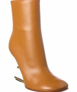 FENDI First Leather Bootie Women Booties