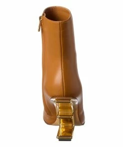 FENDI First Leather Bootie Women Booties -Fendi Sales Store 1313521346 RLLZ 3
