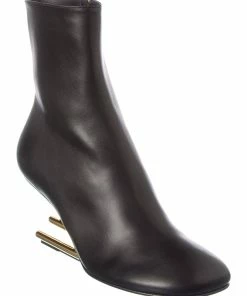 FENDI First Leather Bootie Women Booties