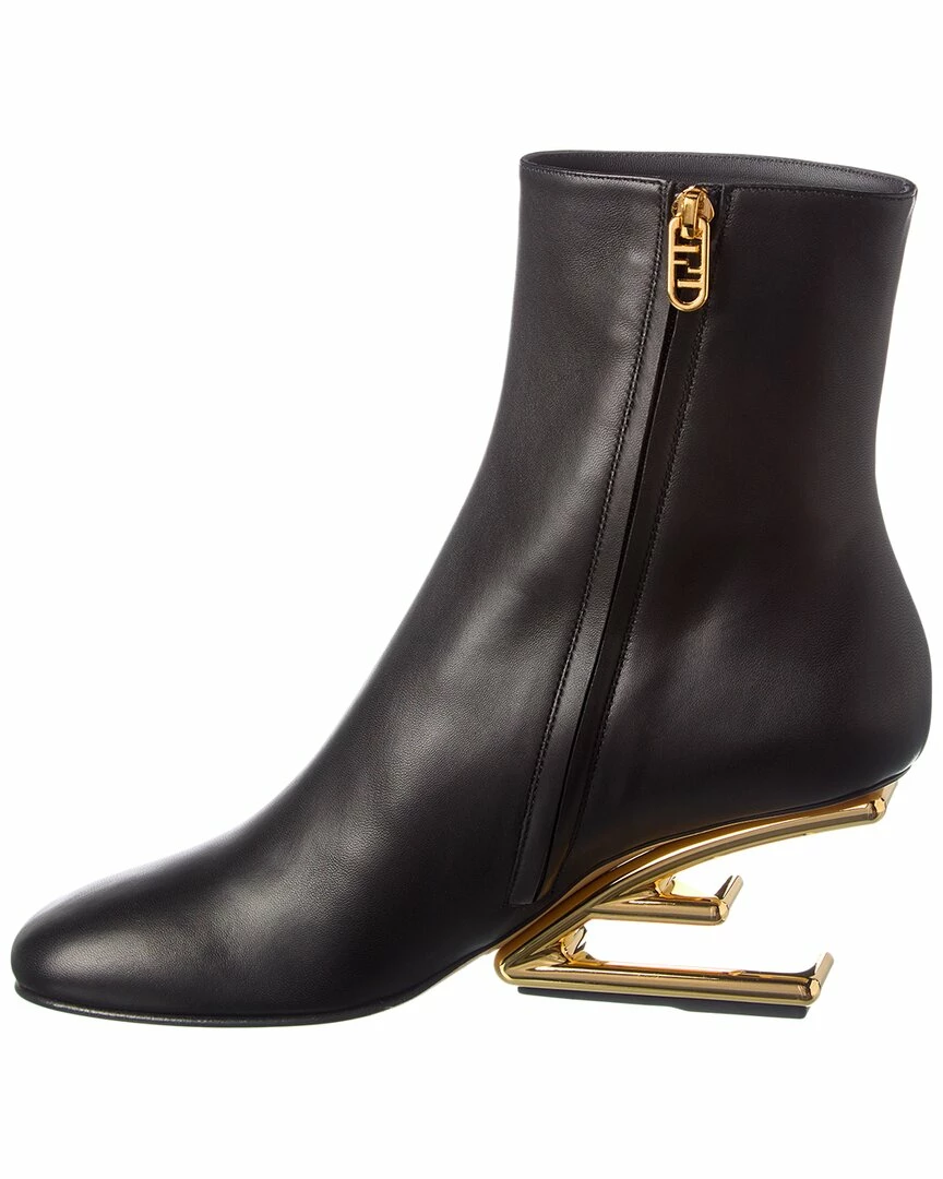 FENDI First Leather Bootie Women Booties 3 FENDI First Leather Bootie Women Booties - Image 2