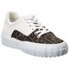 FENDI Force Leather Sneaker Women Fashion Sneakers -Fendi Sales Store 1313539253 RLLZ 1