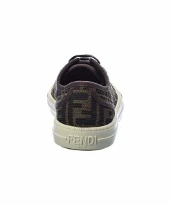 FENDI Domino FF Canvas Sneaker Women Fashion Sneakers -Fendi Sales Store 1313539254 RLLZ 3