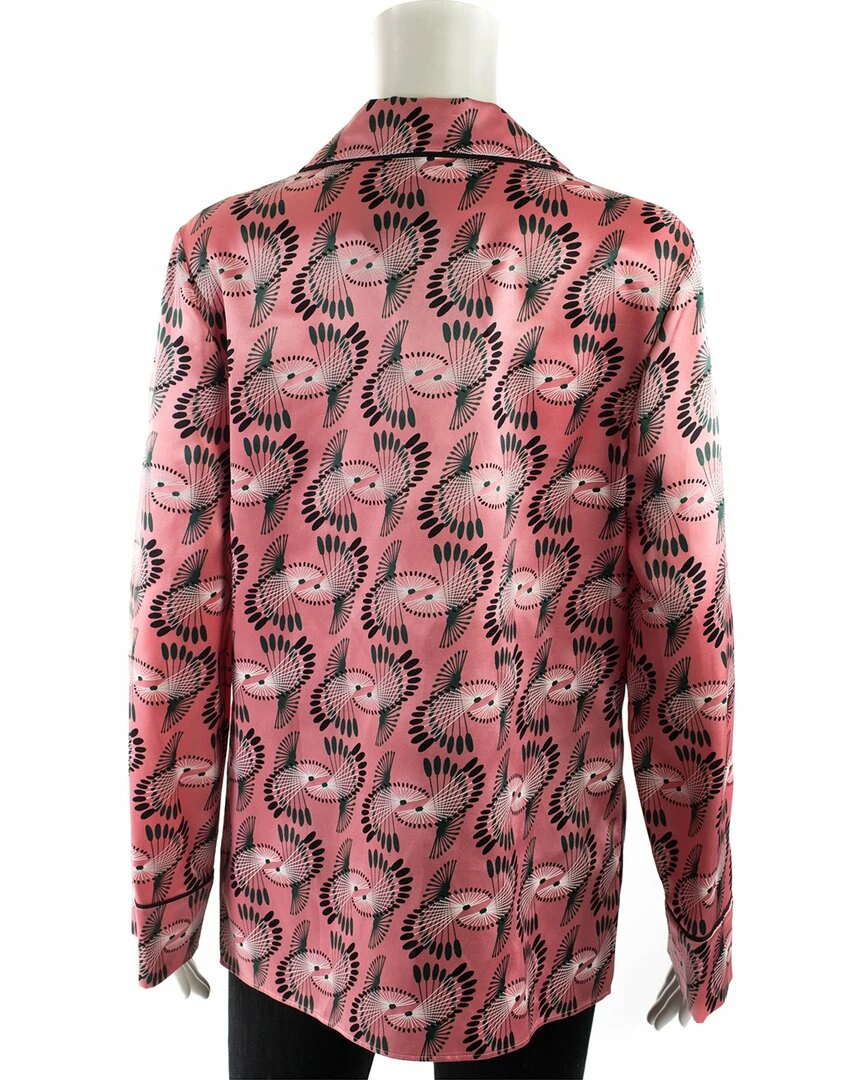 FENDI 2020 Silk Blouse, Size IT 40, NWT (Authentic Pre-Owned) Women Tops 2 FENDI 2020 Silk Blouse, Size IT 40, NWT (Authentic Pre-Owned) Women Tops - Image 2