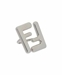 FENDI Maxi Logo Ring Women Rings
